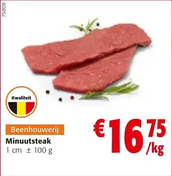 Colruyt Minuutsteak aanbieding