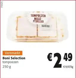 Colruyt Boni Selection tompoezen aanbieding