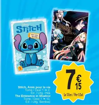 Cora Stitch, Amis pour la vie Tome and The Eminence in Shadow Tome aanbieding