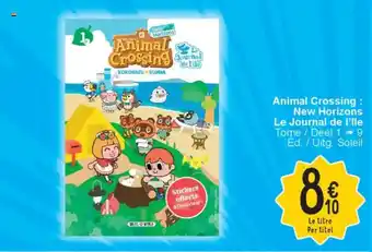 Cora Animal Crossing: New Horizons Le Journal de l'île aanbieding