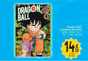 Cora Dragon Ball, L'enfance de Goku Tome aanbieding