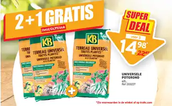 Trafic Universele potgrond aanbieding