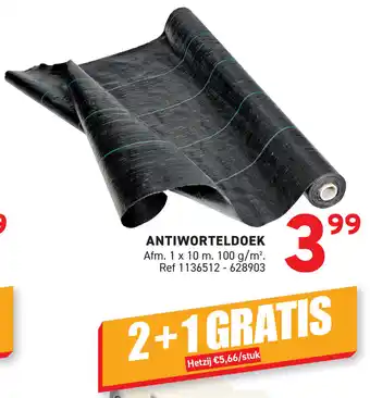 Trafic Antiworteldoek aanbieding