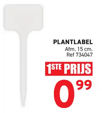 Trafic Plantlabel aanbieding