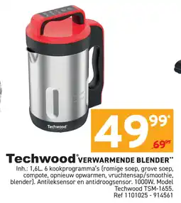 Trafic Techwood Verwarmende Blender aanbieding