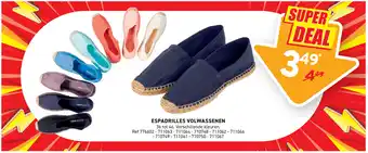 Trafic Espadrilles Volwassenen aanbieding