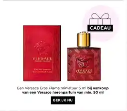 ICI PARIS XL Versace Eros Flame miniatuur aanbieding