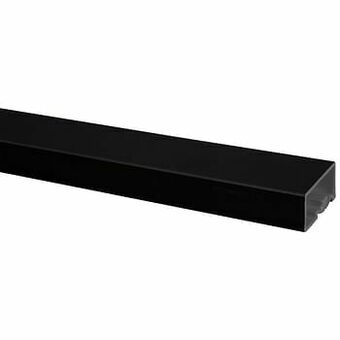 GAMMA CanDo trapleuning Mat Zwart 390CM 50X25MM aanbieding