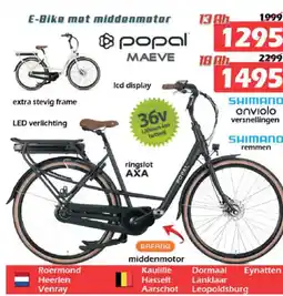 iTEK E-Bike met middenmotor aanbieding