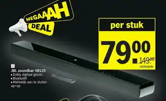 Albert Heijn Jbl Soundbar Sb120 aanbieding