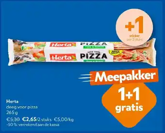 OKay Herta deeg voor pizza aanbieding