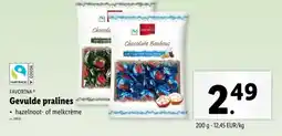 Lidl Gevulde pralines aanbieding