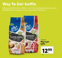 Lidl Way to go!- koffie aanbieding