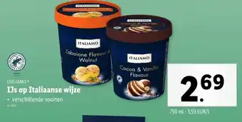 Lidl IJs op Italiaanse wijze aanbieding