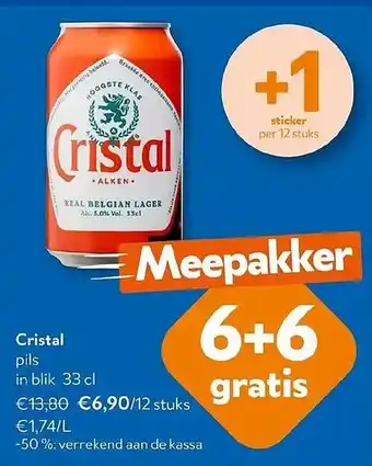 OKay Cristal pils aanbieding