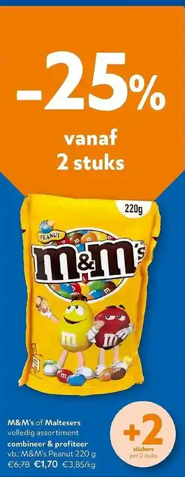 OKay M&M's Peanut aanbieding