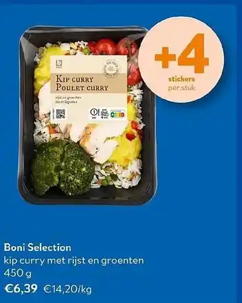 OKay kip curry met rijst en groenten aanbieding