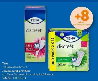 OKay Tena Discreet Ultra mini plus aanbieding