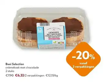 OKay crèmekoek met chocolade aanbieding