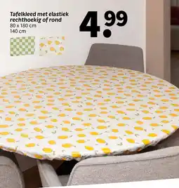 Wibra Tafelkleed met elastiek rechthoekig of rond aanbieding