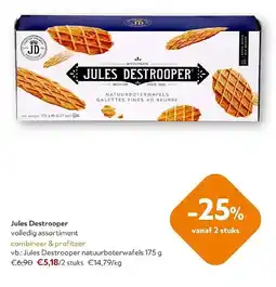 OKay Jules Destrooper natuurboterwafels aanbieding