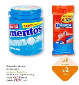 OKay Stimorol Original / Mentos aanbieding