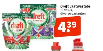 Wibra Dreft vaatwastabs aanbieding