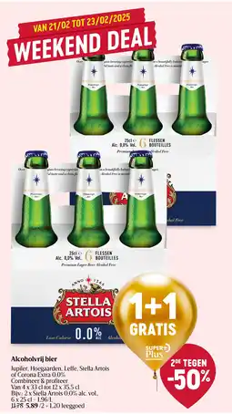 Delhaize Alcoholvrij bier aanbieding