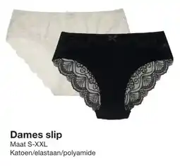 Zeeman Dames slip aanbieding