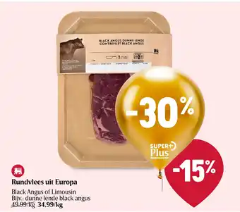 Delhaize Rundvlees uit Europa aanbieding