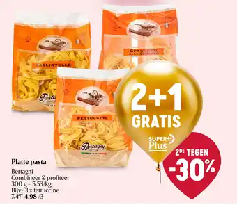 Delhaize Platte pasta aanbieding