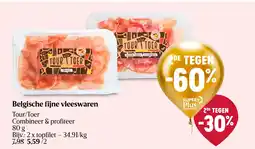 Delhaize Belgische fijne vleeswaren aanbieding