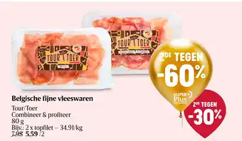 Delhaize Belgische fijne vleeswaren aanbieding