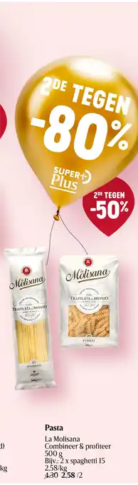 Delhaize Pasta aanbieding