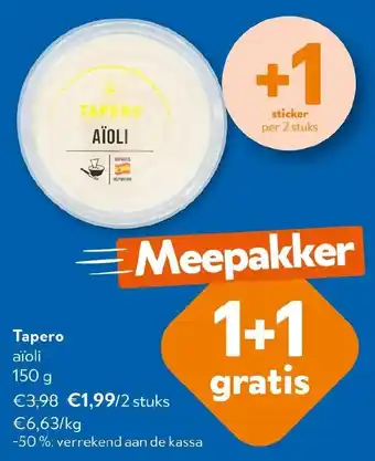 OKay Tapero aïoli aanbieding