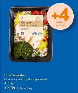 OKay Boni Selection kip curry met rijst en groenten aanbieding