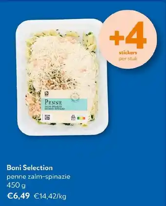 OKay Boni Selection penne zalm spinazie aanbieding