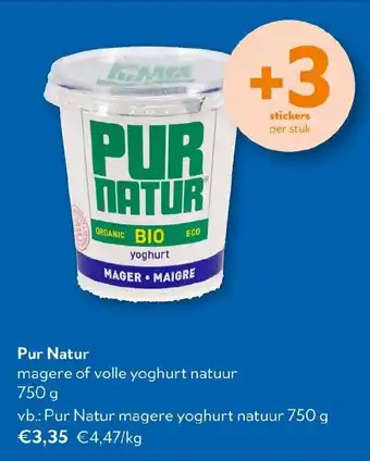 OKay Pur Natur magere of volle yoghurt natuur aanbieding