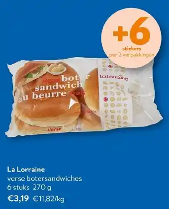 OKay La Lorraine verse botersandwiches aanbieding