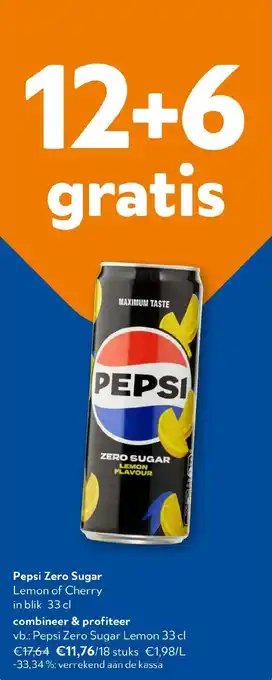 OKay Pepsi Zero Sugar aanbieding