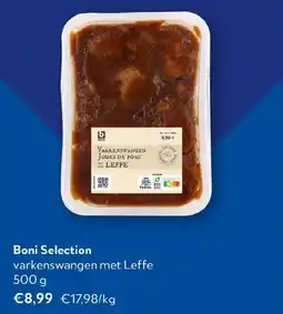 OKay Boni Selection varkenswangen met Leffe aanbieding