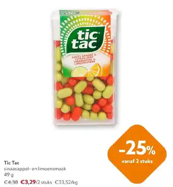 OKay Tic Tac sinaasappel en limoensmaak aanbieding