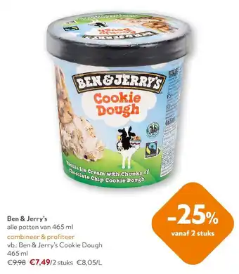 OKay Ben & Jerry's alle potten aanbieding