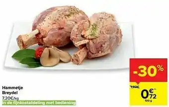 Carrefour Hammetje breydel aanbieding