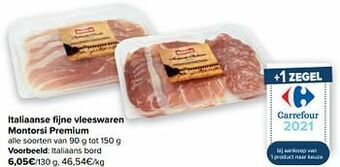 Carrefour Italiaans bord aanbieding