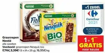 Graanrepen nesquik bio