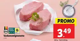 Lidl Varkensmignonette aanbieding