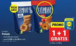 Lidl Elephant pretzels aanbieding