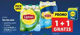 Lidl Lipton ice tea zero aanbieding