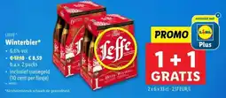 Lidl Leffe winterbier aanbieding